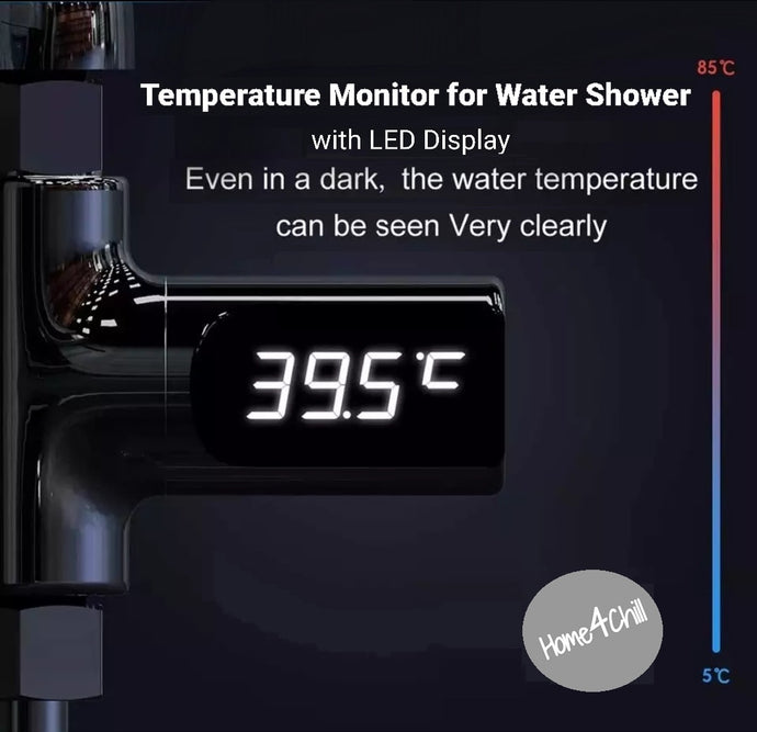 Still checking the temperature of your shower water by hand? Try Home4Chill's Smart Intelligent Water Shower Thermometer!