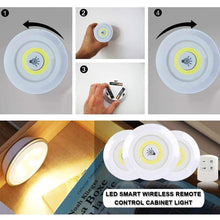 Load image into Gallery viewer, Smart Wireless Dimmable Battery Operated Led Light with Remote Control
