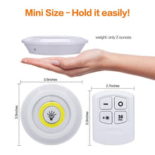 Load image into Gallery viewer, Smart Wireless Dimmable Battery Operated Led Light with Remote Control
