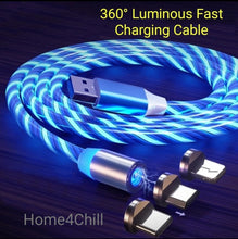 Load image into Gallery viewer, 360° Luminous Fast Charging Cable
