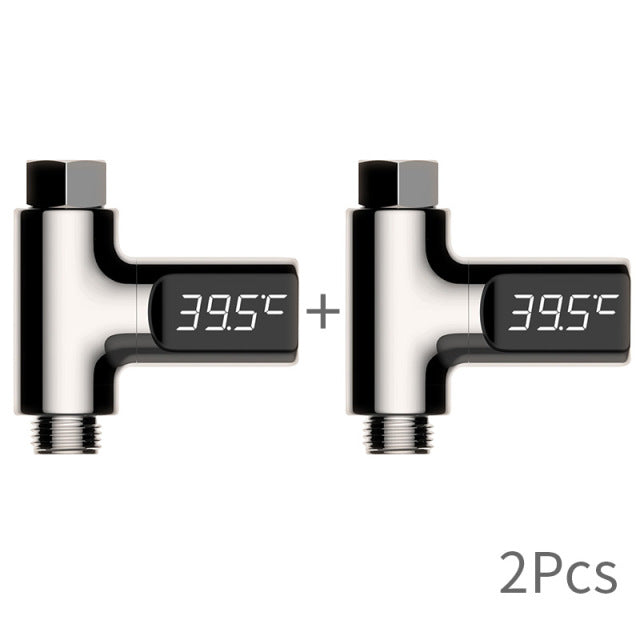 LED Display Water Shower Thermometer Water Temperature Monitor Energy Smart  Meter thermometer