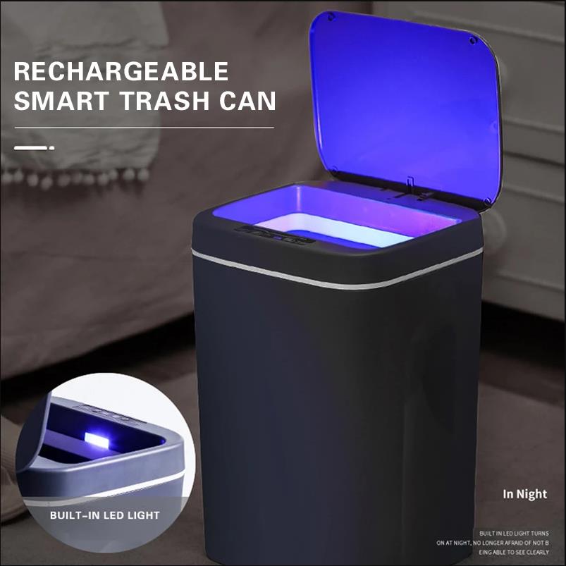 Intelligent Smart Sensor Trash Can (12L/14L/16L)