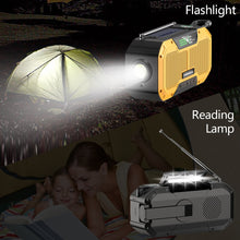 Load image into Gallery viewer, Upgraded Multi-Functional Solar Emergency Radio / Power Bank / Lighting
