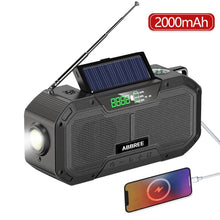 Load image into Gallery viewer, Upgraded Multi-Functional Solar Emergency Radio / Power Bank / Lighting
