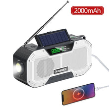 Load image into Gallery viewer, Upgraded Multi-Functional Solar Emergency Radio / Power Bank / Lighting
