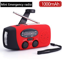 Load image into Gallery viewer, Upgraded Multi-Functional Solar Emergency Radio / Power Bank / Lighting
