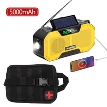 Load image into Gallery viewer, Upgraded Multi-Functional Solar Emergency Radio / Power Bank / Lighting
